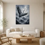 Premium Wall Art Dikey Html Edition – ANIMALNW2020 styled in a refined neutral interior