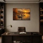Premium Wall Art Yatay Html Edition – ANIMALNW2022 displayed in a contemporary gallery-inspired room