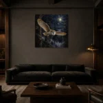 Premium Wall Art Kare Html Edition – ANIMALNW2026 shown in a warm modern interior