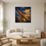 Premium Wall Art Kare Html Edition – ANIMALNW2030 styled in a refined neutral interior