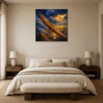 Premium Wall Art Kare Html Edition – ANIMALNW2030 showcased in an elegant minimalist interior