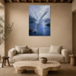 Premium Wall Art Dikey Html Edition – ANIMALNW2038 presented in a sophisticated home setting