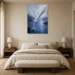 Premium Wall Art Dikey Html Edition – ANIMALNW2038 showcased in an elegant minimalist interior