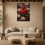 Premium Wall Art Dikey Html Edition – ANIMALNW2043 presented in a sophisticated home setting