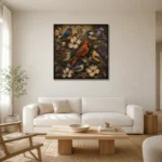 Premium Wall Art Kare Html Edition – ANIMALNW2046 styled in a refined neutral interior
