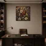 Premium Wall Art Kare Html Edition – ANIMALNW2046 displayed in a contemporary gallery-inspired room