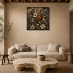 Premium Wall Art Kare Html Edition – ANIMALNW2046 presented in a sophisticated home setting