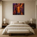 Premium Wall Art Kare Html Edition – ANIMALNW2057 showcased in an elegant minimalist interior