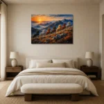 Premium Wall Art Yatay Html Edition – ANIMALNW2060 showcased in an elegant minimalist interior