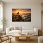 Premium Wall Art Yatay Html Edition – ANIMALNW2065 styled in a refined neutral interior