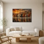Premium Wall Art Yatay Html Edition – ANIMALNW2068 styled in a refined neutral interior