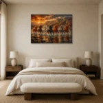 Premium Wall Art Yatay Html Edition – ANIMALNW2068 showcased in an elegant minimalist interior