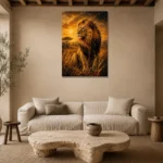 Premium Wall Art Dikey Html Edition – ANIMALNW2081 presented in a sophisticated home setting