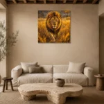 Premium Wall Art Kare Html Edition – ANIMALNW2083 presented in a sophisticated home setting