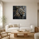 Premium Wall Art Kare Html Edition – ANIMALNW2087 styled in a refined neutral interior