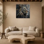 Premium Wall Art Kare Html Edition – ANIMALNW2087 presented in a sophisticated home setting