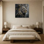 Premium Wall Art Kare Html Edition – ANIMALNW2087 showcased in an elegant minimalist interior