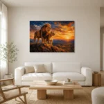 Premium Wall Art Yatay Html Edition – ANIMALNW2088 styled in a refined neutral interior