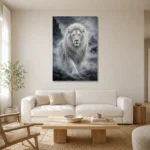 Premium Wall Art Dikey Html Edition – ANIMALNW2092 styled in a refined neutral interior