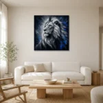 Premium Wall Art Kare Html Edition – ANIMALNW2095 styled in a refined neutral interior