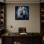 Premium Wall Art Kare Html Edition – ANIMALNW2095 displayed in a contemporary gallery-inspired room