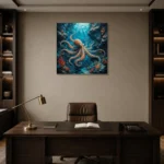 Premium Wall Art Kare Html Edition – ANIMALNW2098 displayed in a contemporary gallery-inspired room