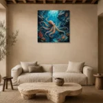 Premium Wall Art Kare Html Edition – ANIMALNW2098 presented in a sophisticated home setting