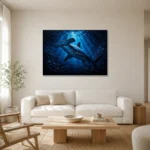 Premium Wall Art Yatay Html Edition – ANIMALNW2103 styled in a refined neutral interior