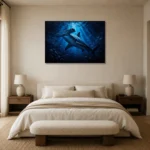 Premium Wall Art Yatay Html Edition – ANIMALNW2103 showcased in an elegant minimalist interior