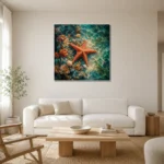 Premium Wall Art Kare Html Edition – ANIMALNW2109 styled in a refined neutral interior