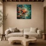 Premium Wall Art Kare Html Edition – ANIMALNW2109 presented in a sophisticated home setting