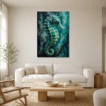 Premium Wall Art Dikey Html Edition – ANIMALNW2114 styled in a refined neutral interior