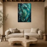 Premium Wall Art Dikey Html Edition – ANIMALNW2114 presented in a sophisticated home setting