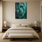 Premium Wall Art Dikey Html Edition – ANIMALNW2114 showcased in an elegant minimalist interior