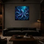 Premium Wall Art Kare Html Edition – ANIMALNW2115 shown in a warm modern interior