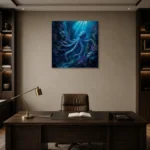 Premium Wall Art Kare Html Edition – ANIMALNW2117 displayed in a contemporary gallery-inspired room