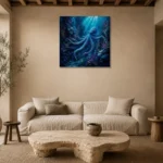 Premium Wall Art Kare Html Edition – ANIMALNW2117 presented in a sophisticated home setting