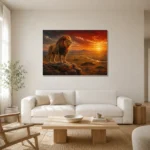 Premium Wall Art Yatay Html Edition – ANIMALNW2149 styled in a refined neutral interior