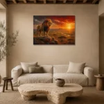 Premium Wall Art Yatay Html Edition – ANIMALNW2149 presented in a sophisticated home setting