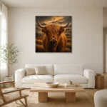 Premium Wall Art Kare Html Edition – ANIMALNW2154 styled in a refined neutral interior