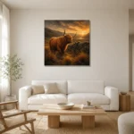 Premium Wall Art Kare Html Edition – ANIMALNW2155 styled in a refined neutral interior