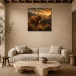 Premium Wall Art Kare Html Edition – ANIMALNW2155 presented in a sophisticated home setting