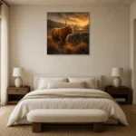 Premium Wall Art Kare Html Edition – ANIMALNW2155 showcased in an elegant minimalist interior