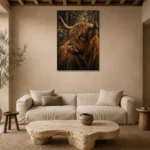 Premium Wall Art Dikey Html Edition – ANIMALNW2159 presented in a sophisticated home setting