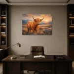 Premium Wall Art Yatay Html Edition – ANIMALNW2160 displayed in a contemporary gallery-inspired room