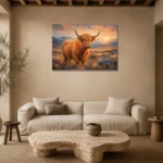 Premium Wall Art Yatay Html Edition – ANIMALNW2160 presented in a sophisticated home setting