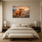 Premium Wall Art Yatay Html Edition – ANIMALNW2160 showcased in an elegant minimalist interior