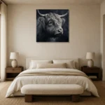 Premium Wall Art Kare Html Edition – ANIMALNW2165 showcased in an elegant minimalist interior