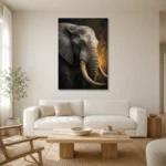Premium Wall Art Dikey Html Edition – ANIMALNW2168 styled in a refined neutral interior