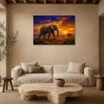 Premium Wall Art Yatay Html Edition – ANIMALNW2172 presented in a sophisticated home setting